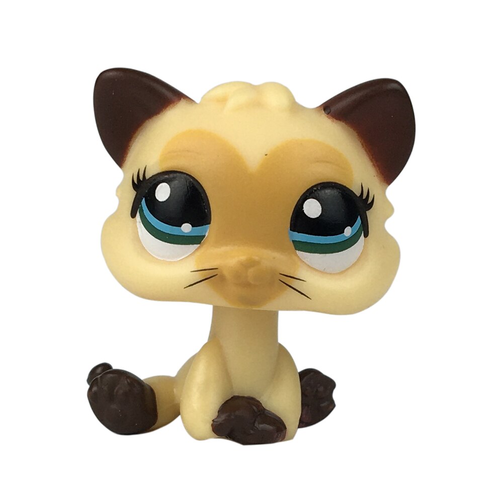 LPS CAT Rare Littlest pet shop Toys Stands Short Hair Cat Original Kitten Husky Puppy Dog Fox Cute Animal Old Bobble head toys TIKIJTRONICS