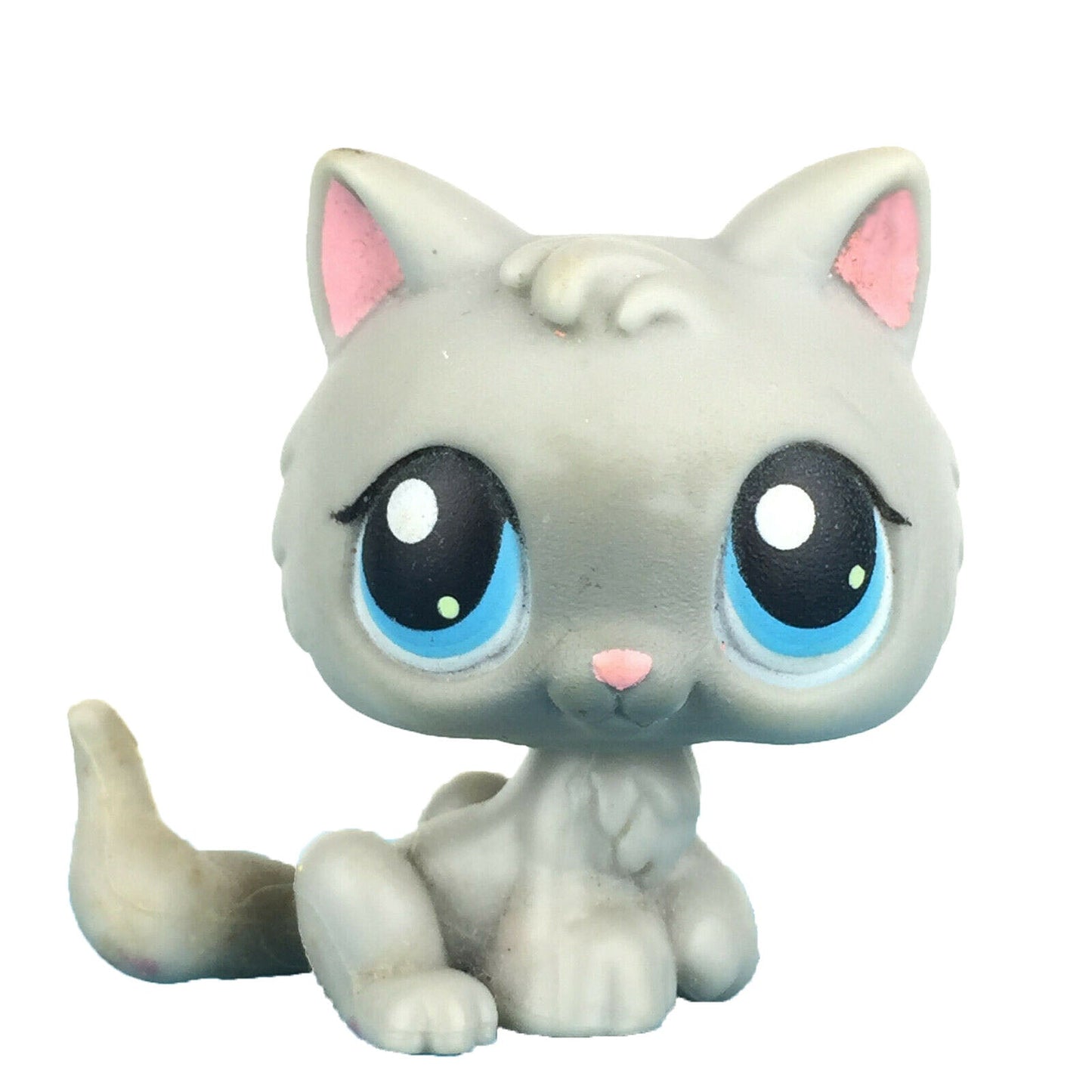 LPS CAT Rare Littlest pet shop Toys Stands Short Hair Cat Original Kitten Husky Puppy Dog Fox Cute Animal Old Bobble head toys - TIKIJTRONICS # 0