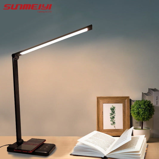 Led Desk Lamps USB Eye-Protection Table Lamp 5 Dimable Level Touch Night Light For Bedroom Bedside Reading lampara escritorio - TIKIJTRONICS # 0