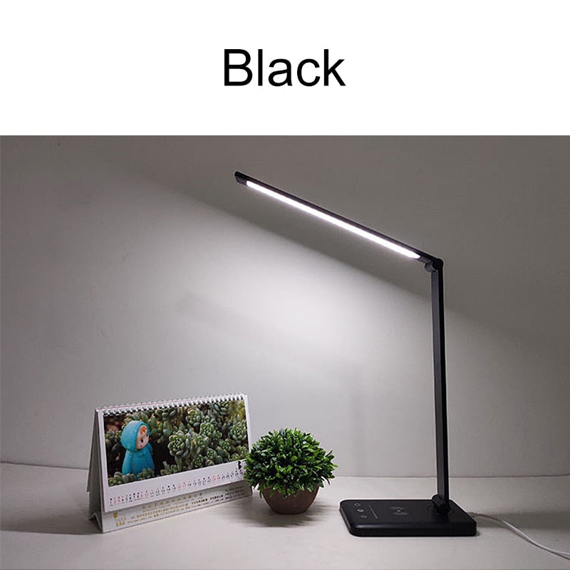 Led Desk Lamps USB Eye-Protection Table Lamp 5 Dimable Level Touch Night Light For Bedroom Bedside Reading lampara escritorio - TIKIJTRONICS # 0