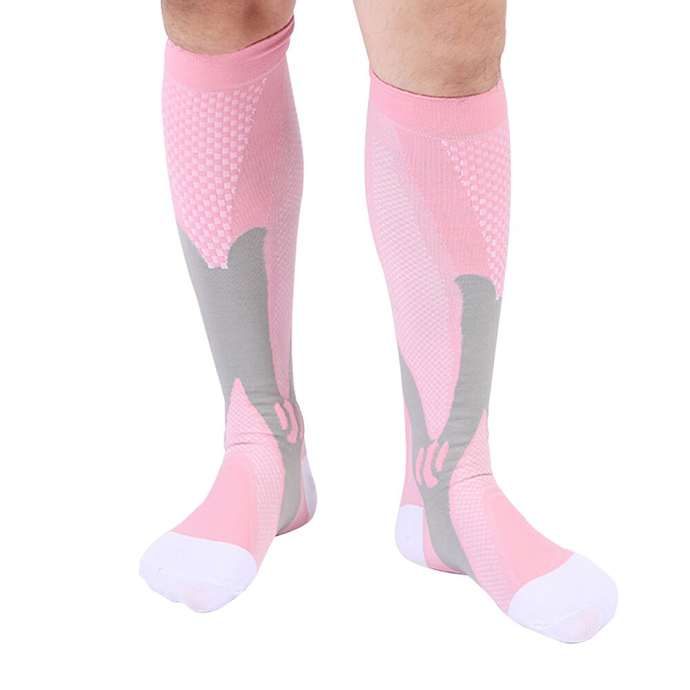 Leg Support Stretch Compression Socks Men Women Running Athletic Medical Pregnancy Travel Football Breathable Adult Sports Socks - TIKIJTRONICS 0 SPECIFICATIONStype: Men Women SocksSport Type: CyclingOrigin: Mainland ChinaMaterial: PolyesterHose Height: Knee-HighGender: MENFinger-separated: No TIKIJTRONICS  (Store description)