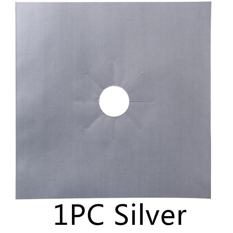 Liner Gas Stove Protector Gas Stove Stovetop Burner Protector Kitchen Accessories Mat Cooker Cover - TIKIJTRONICS 0 SPECIFICATIONSweight: 19gsize: 27*27cmoriginal: chinaname: gas stove protectorcolor: sliver/black/beigeType: Cookware PartsOrigin: Mainland ChinaModel Number: SN453Material: OtherFeature: Eco-Friendly,StockedCookware Parts Type: OtherCertification: CE / EU,CIQ,EEC,LFGB,SGS TIKIJTRONICS  (Store description)