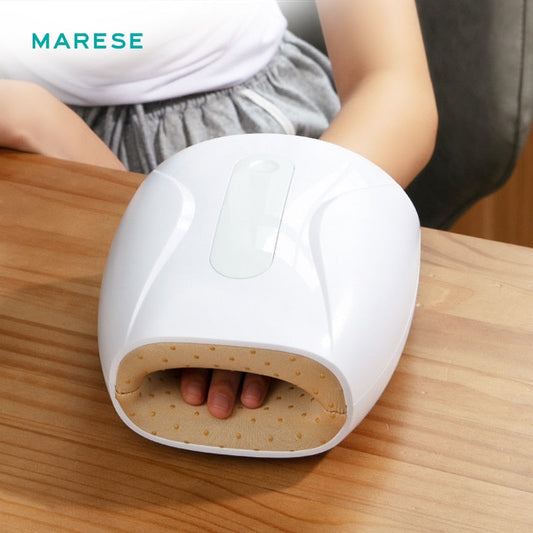 MARESE Wireless Electric Hand Massager Device Palm Finger Acupoint with Air Compression Massage with Heat For Women Beauty Gift - TIKIJTRONICS # 0