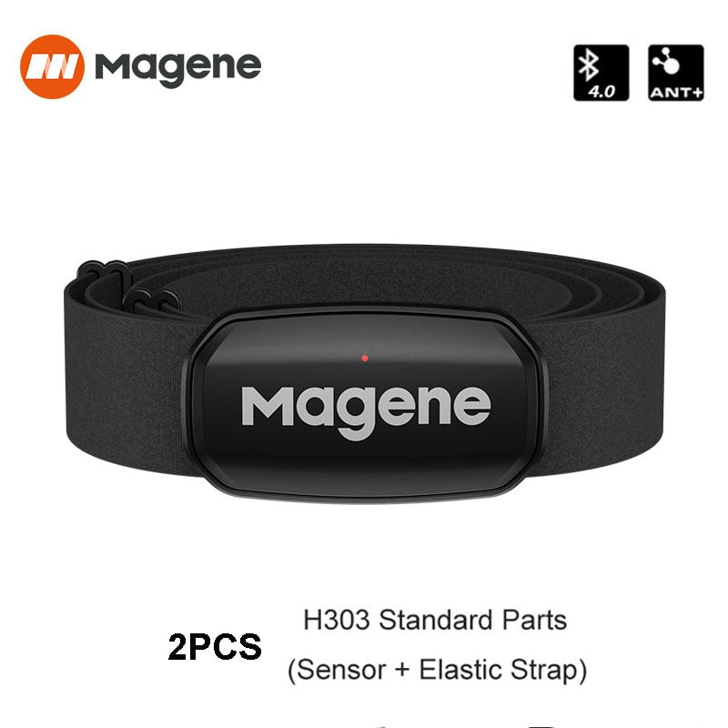 Magene H303 Heart Rate Monitor Mover Sensor Dual ANT Bluetooth With Chest Strap Cycling Computer Bike Wahoo Garmin Sports - TIKIJTRONICS 0 SPECIFICATIONSSensor: Heart Rate MonitorOrigin: Mainland ChinaModel Number: H303Brand Name: Magene TIKIJTRONICS  (Store description)