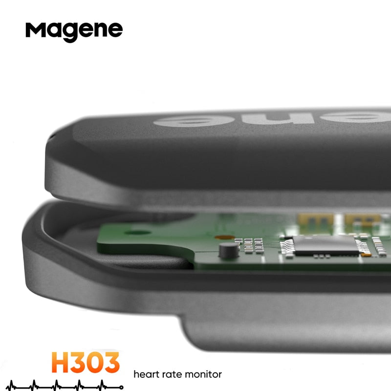 Magene H303 Heart Rate Monitor Mover Sensor Dual ANT Bluetooth With Chest Strap Cycling Computer Bike Wahoo Garmin Sports - TIKIJTRONICS 0 SPECIFICATIONSSensor: Heart Rate MonitorOrigin: Mainland ChinaModel Number: H303Brand Name: Magene TIKIJTRONICS  (Store description)