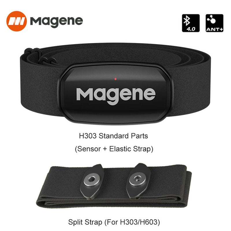 Magene H303 Heart Rate Monitor Mover Sensor Dual ANT Bluetooth With Chest Strap Cycling Computer Bike Wahoo Garmin Sports - TIKIJTRONICS 0 SPECIFICATIONSSensor: Heart Rate MonitorOrigin: Mainland ChinaModel Number: H303Brand Name: Magene TIKIJTRONICS  (Store description)