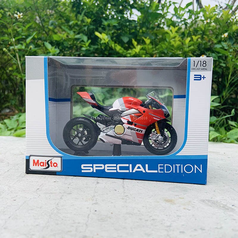 Maisto 1:18 16 styles Ducati panigale v4 s c white original authorized simulation alloy motorcycle model toy car gift collection - TIKIJTRONICS 0 SPECIFICATIONSType: Finished GoodsShip/Naval Vessel: OtherScale: 1:18Recommend Age: 12+y,18+Origin: Mainland ChinaModel Number: Ducati motorcycle seriesMaterial: MetalFeatures: DiecastCertification: CECertificate Number: GZHH00343725CE: CertificateBrand Name: MaistoBarcode: No TIKIJTRONICS  (Store description)