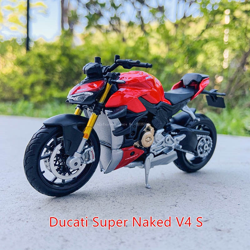 Maisto 1:18 16 styles Ducati panigale v4 s c white original authorized simulation alloy motorcycle model toy car gift collection - TIKIJTRONICS 0 SPECIFICATIONSType: Finished GoodsShip/Naval Vessel: OtherScale: 1:18Recommend Age: 12+y,18+Origin: Mainland ChinaModel Number: Ducati motorcycle seriesMaterial: MetalFeatures: DiecastCertification: CECertificate Number: GZHH00343725CE: CertificateBrand Name: MaistoBarcode: No TIKIJTRONICS  (Store description)