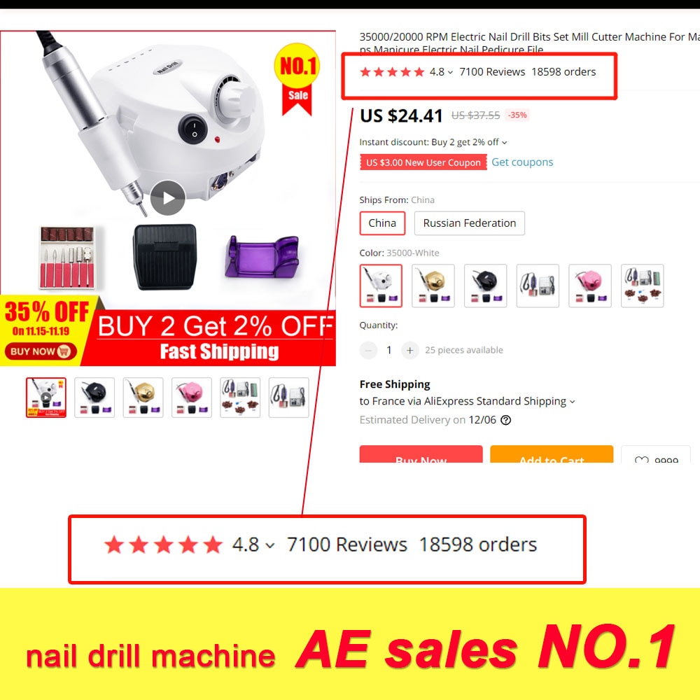 Manicure Set Acrylic Nail Set With 120/80/54W Nail Lamp 35000RPM Nail drill Machine Choose Gel Nail Polish Nail Art Tools - Premium 0 from TIKIJTRONICS - Just $20.42! Shop now at TIKIJTRONICS