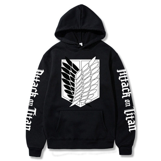 Men's Hoodie Attack on Titan Printed Men/women Clothes Hoodie Streetswear Sweatshirt Hoodies Tops Harajuku - TIKIJTRONICS 0 SPECIFICATIONSType: RegularThickness: STANDARDStyle: CasualSleeve Style: RegularSleeve Length(cm): FullPattern Type: PrintOrigin: Mainland ChinaMaterial: PolyesterMaterial: CottonHooded: YesCollar: HoodedClothing Length: Regular TIKIJTRONICS  (Store description)