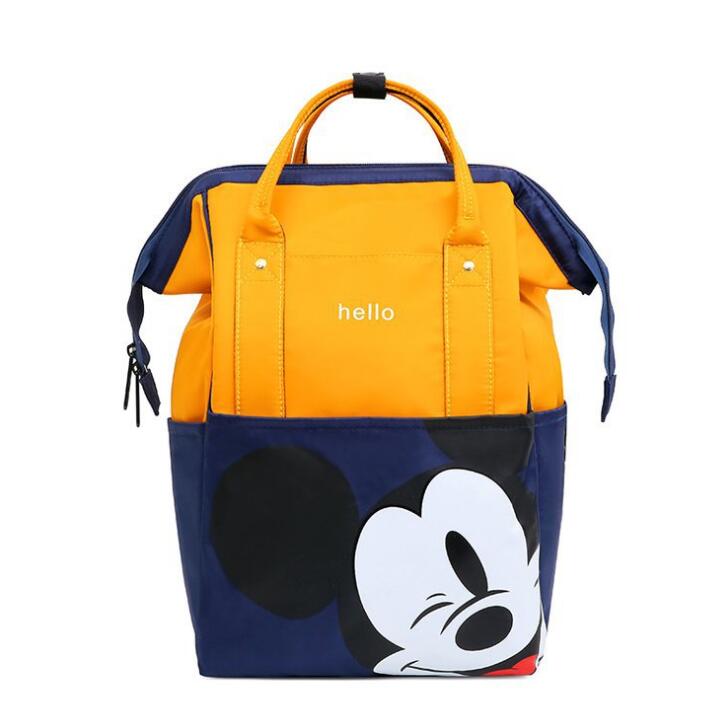 Mickey backpack multi-function large capacity backpack diaper bag waterproof men women shoulder bag Travel bag - TIKIJTRONICS 0 SPECIFICATIONSStyle: CasualRain Cover: NoPattern Type: CartoonModel Number: &8006Main Material: PolyesterLining Material: PolyesterItem Type: BackpacksInterior: Interior Slot PocketHandle/Strap Type: Soft HandleGender: UnisexClosure Type: zipperCarrying System: Air Cushion BeltCapacity: 20-35 LitreBrand Name: DisneyBackpacks Type: Softback TIKIJTRONICS  (Store description)