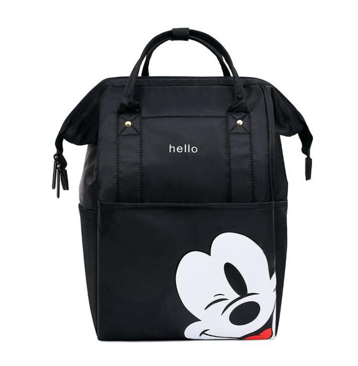 Mickey backpack multi-function large capacity backpack diaper bag waterproof men women shoulder bag Travel bag - TIKIJTRONICS 0 SPECIFICATIONSStyle: CasualRain Cover: NoPattern Type: CartoonModel Number: &8006Main Material: PolyesterLining Material: PolyesterItem Type: BackpacksInterior: Interior Slot PocketHandle/Strap Type: Soft HandleGender: UnisexClosure Type: zipperCarrying System: Air Cushion BeltCapacity: 20-35 LitreBrand Name: DisneyBackpacks Type: Softback TIKIJTRONICS  (Store description)