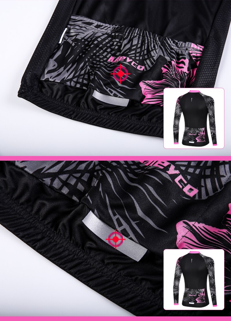 Mieyco Anti-UV Spring Women Cycling Set Polyester Bicycle Cycling Wear Cycling Bike Clothes Cycling Jersey Set ciclismo feminino TIKIJTRONICS