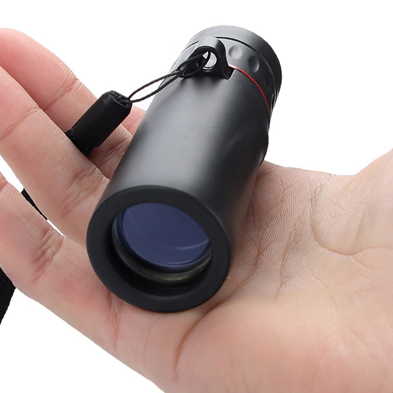 Mini Pocket Monocular Scope Zoom Telescope Handy Optics Scope for Outdoor Camping Hiking Traveling Hunting Compact Rifle - TIKIJTRONICS 0 SPECIFICATIONSWater Resistance Level: IPX7Type: MonocularPrism Description: BAK4Origin: Mainland ChinaObjective Lens Diameter: 25mmModel Number: Monocular 579Material: PlasticMagnification: 10XLens Coating Description: FMCFocus Type: Central+DetachedField of View: 1000m/7000mEyepiece diameter: 15mm TIKIJTRONICS  (Store description)