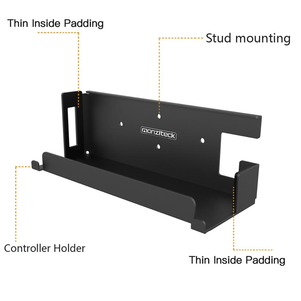 Monzlteck Wall Mount For  Nintend-o Switch(Compatible with OLED Version),Near or Behind TV,Space Saving - TIKIJTRONICS 0 SPECIFICATIONSis_customized: noWith USB: noOrigin: Mainland ChinaModel Number: wn-01Compatible Nintendo Model: Nintendo SwitchCompatible Brand/Model: NintendoBrand Name: monzlteck TIKIJTRONICS  (Store description)