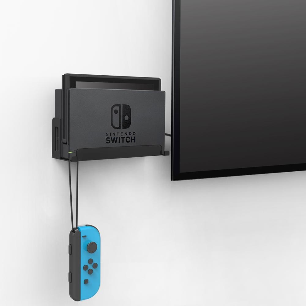 Monzlteck Wall Mount For  Nintend-o Switch(Compatible with OLED Version),Near or Behind TV,Space Saving - TIKIJTRONICS 0 SPECIFICATIONSis_customized: noWith USB: noOrigin: Mainland ChinaModel Number: wn-01Compatible Nintendo Model: Nintendo SwitchCompatible Brand/Model: NintendoBrand Name: monzlteck TIKIJTRONICS  (Store description)