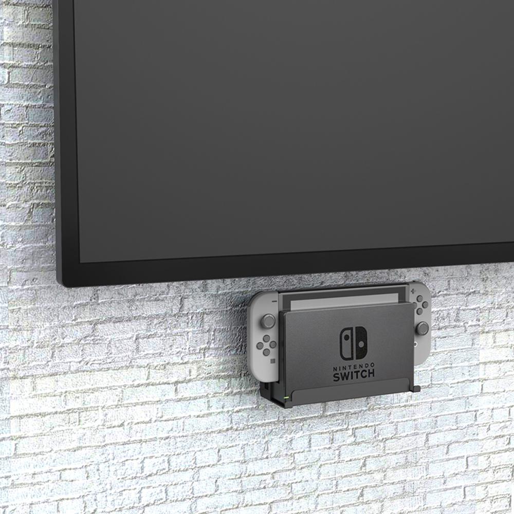 Monzlteck Wall Mount For  Nintend-o Switch(Compatible with OLED Version),Near or Behind TV,Space Saving - TIKIJTRONICS 0 SPECIFICATIONSis_customized: noWith USB: noOrigin: Mainland ChinaModel Number: wn-01Compatible Nintendo Model: Nintendo SwitchCompatible Brand/Model: NintendoBrand Name: monzlteck TIKIJTRONICS  (Store description)