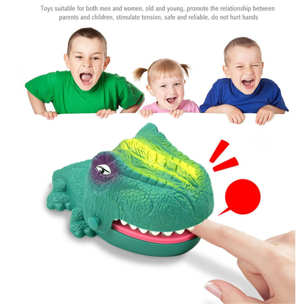 Mouth Dentist Bite Finger Game Toy Funny Dinosaur Pulling Teeth Bar Games Toys For Children  Interactive Novelty Gag Trick Jokes - TIKIJTRONICS # 0