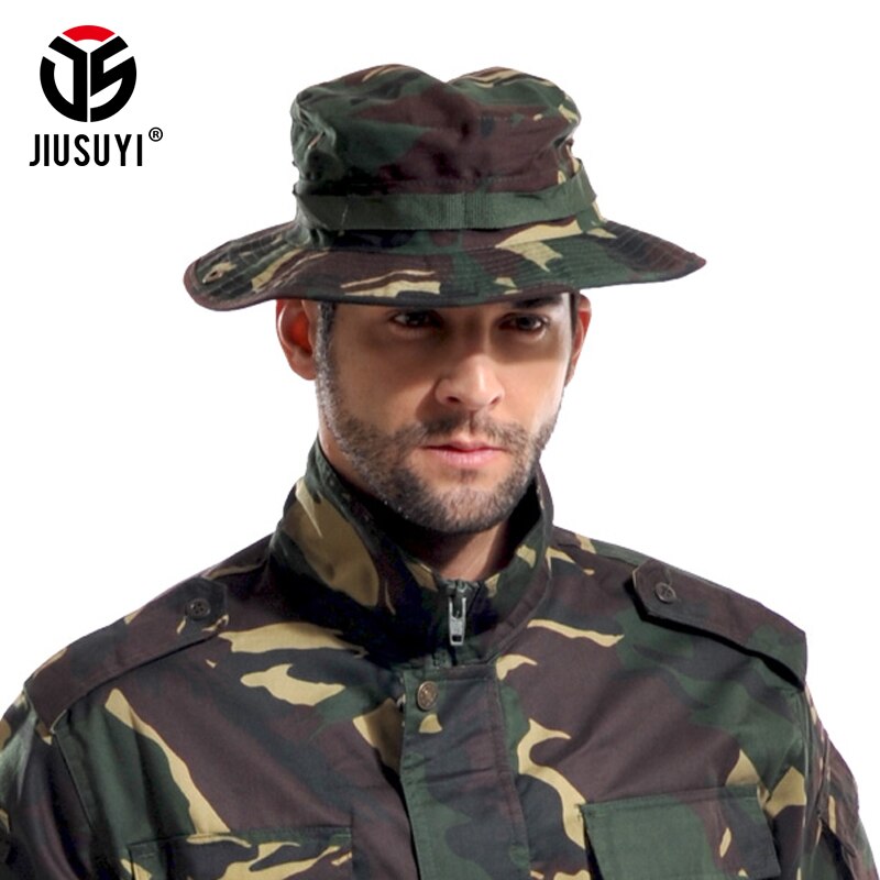 Multicam Tactical Airsoft Sniper Camouflage Bucket Boonie Hats Nepalese Cap SWAT Army Panama Military Accessories Summer Men - TIKIJTRONICS # 0