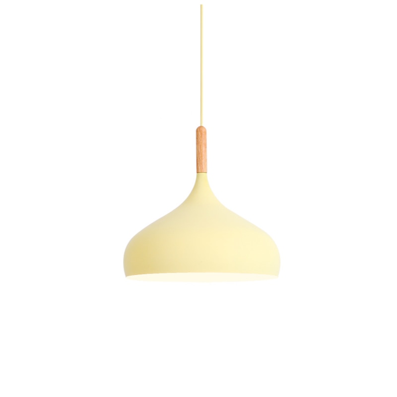 Multicolour Lustre Pendant Lights Restaurant Wood Hanging lighting kitchen Light Fixtures Modern E27 LED Loft Hanglamp - TIKIJTRONICS # 0