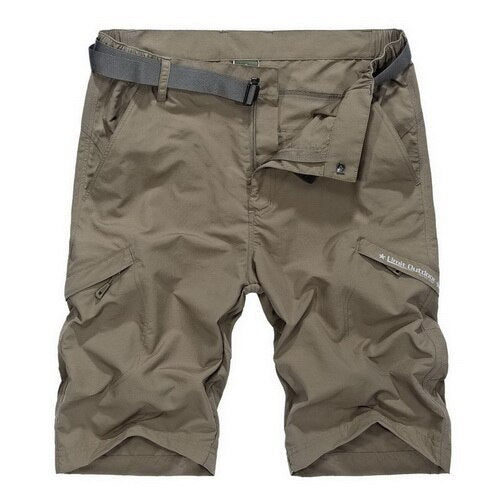 Multifunction Men's Cargo Shorts Summer Men Breathable Quick Dry Short Army Green/Khaki/Wine Casual Sports Shorts For Man AM385 TIKIJTRONICS