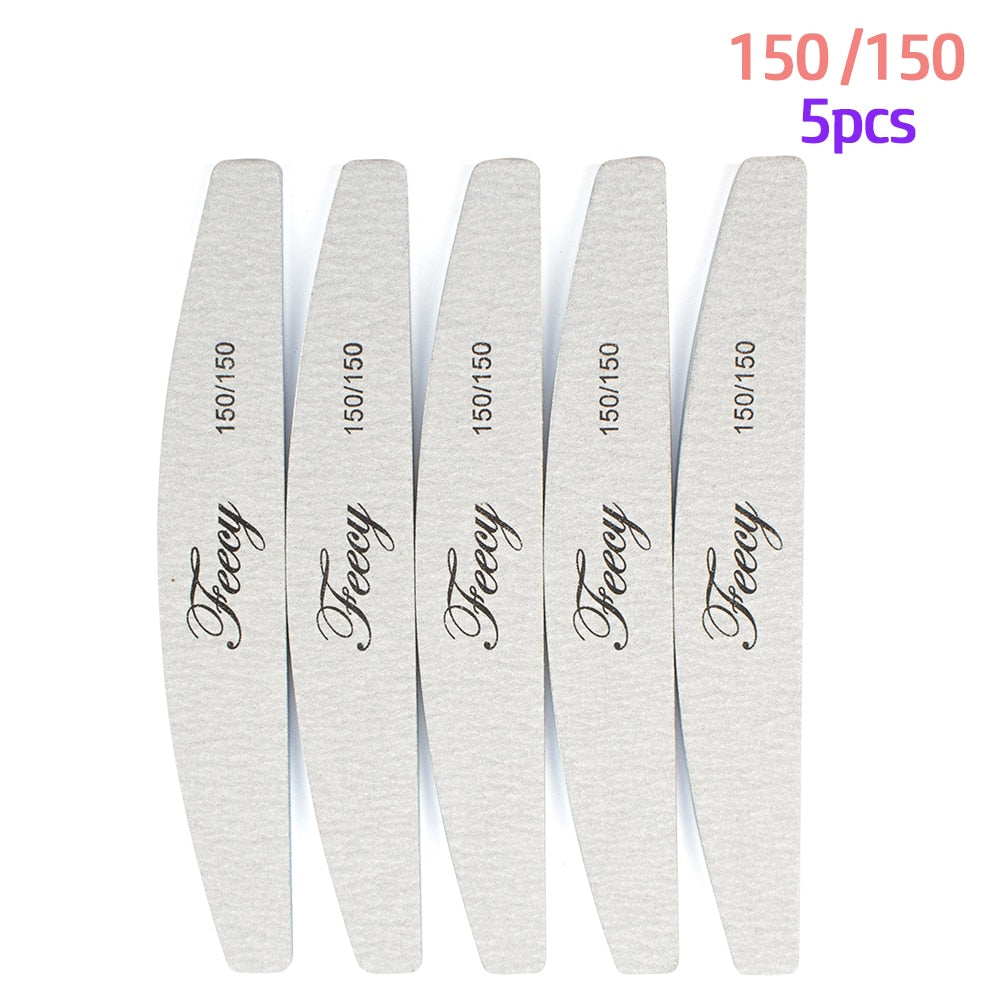 Nail File Buffer Double Side Of The Nail File Buffer 100/180 Trimmer Lime Buffer In The Nail Art Ongle Nail Art Tool - Premium 0 from TIKIJTRONICS - Just $4.22! Shop now at TIKIJTRONICS