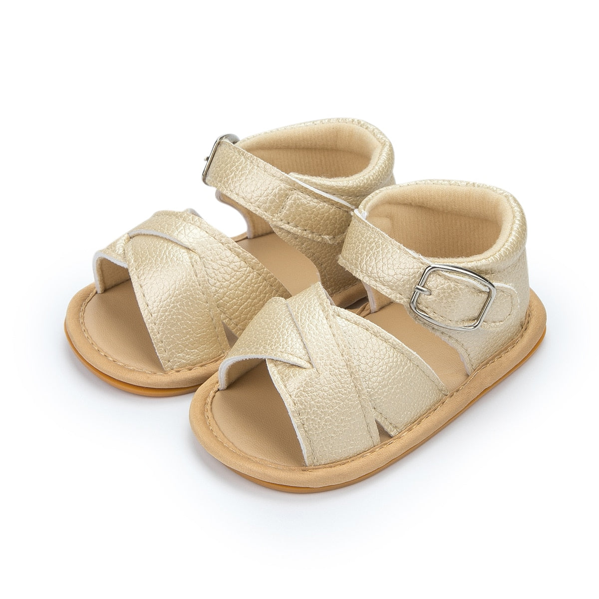 New Infant Baby Shoes Baby Boy Girl Shoes Toddler Flats Summer Sandal Flower Soft Rubber Sole Anti-Slip Crib Shoes First Walker - Premium 0 from TIKIJTRONICS - Just $5.41! Shop now at TIKIJTRONICS