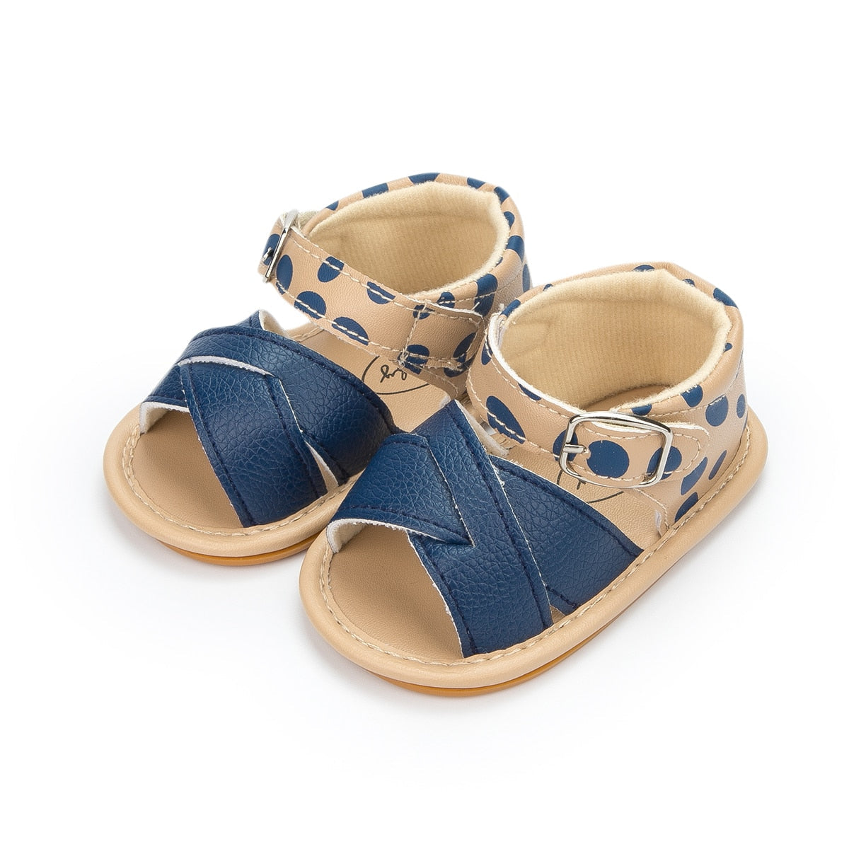 New Infant Baby Shoes Baby Boy Girl Shoes Toddler Flats Summer Sandal Flower Soft Rubber Sole Anti-Slip Crib Shoes First Walker - Premium 0 from TIKIJTRONICS - Just $5.41! Shop now at TIKIJTRONICS