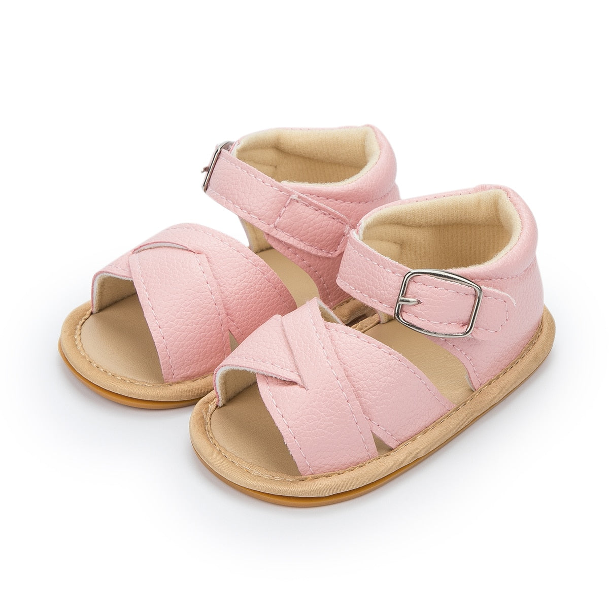 New Infant Baby Shoes Baby Boy Girl Shoes Toddler Flats Summer Sandal Flower Soft Rubber Sole Anti-Slip Crib Shoes First Walker - Premium 0 from TIKIJTRONICS - Just $5.41! Shop now at TIKIJTRONICS