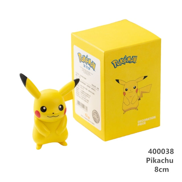 New Pokemon Anime Figure Pikachu Charmander Squirtle Bulbasaur Eevee Mew Gengar Cute Doll Pet Action Collect Model Kids Toy Gift - Premium 0 from TIKIJTRONICS - Just $3.98! Shop now at TIKIJTRONICS