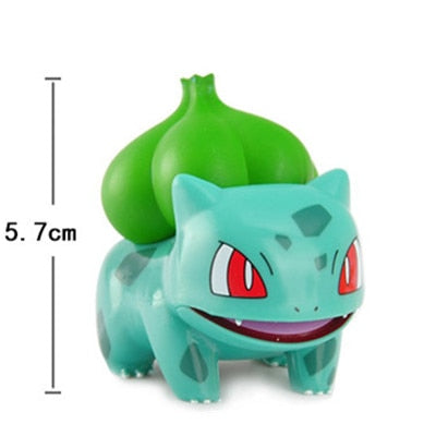 New Pokemon Anime Figure Pikachu Charmander Squirtle Bulbasaur Eevee Mew Gengar Cute Doll Pet Action Collect Model Kids Toy Gift - Premium 0 from TIKIJTRONICS - Just $3.98! Shop now at TIKIJTRONICS