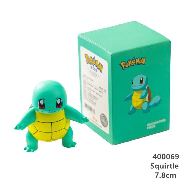 New Pokemon Anime Figure Pikachu Charmander Squirtle Bulbasaur Eevee Mew Gengar Cute Doll Pet Action Collect Model Kids Toy Gift - Premium 0 from TIKIJTRONICS - Just $3.98! Shop now at TIKIJTRONICS