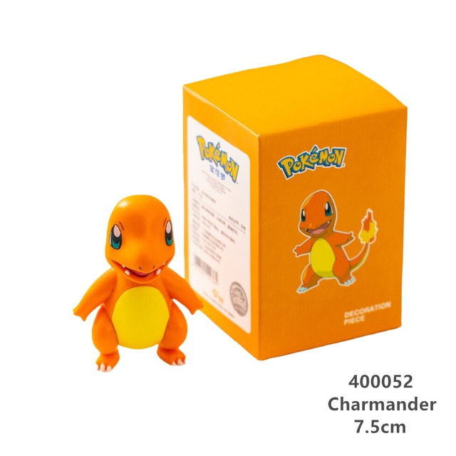 New Pokemon Anime Figure Pikachu Charmander Squirtle Bulbasaur Eevee Mew Gengar Cute Doll Pet Action Collect Model Kids Toy Gift - Premium 0 from TIKIJTRONICS - Just $3.98! Shop now at TIKIJTRONICS