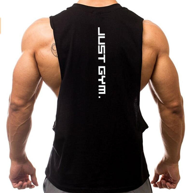 New Fashion Cotton Sleeveless Shirts Gym Hoodies Tank Top Men Fitness Shirt Bodybuilding Singlet Workout Vest Men - TIKIJTRONICS # 0