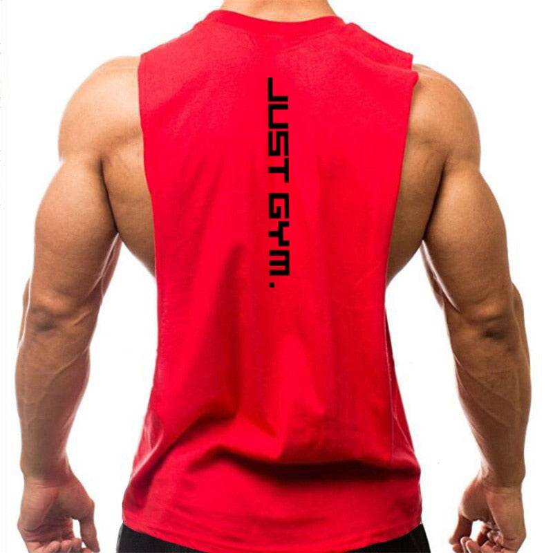 New Fashion Cotton Sleeveless Shirts Gym Hoodies Tank Top Men Fitness Shirt Bodybuilding Singlet Workout Vest Men - TIKIJTRONICS # 0