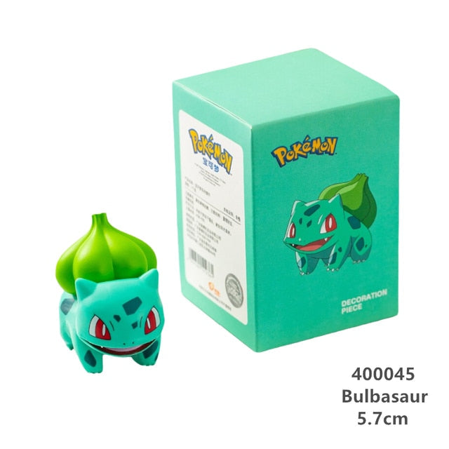 New Pokemon Anime Figure Pikachu Charmander Squirtle Bulbasaur Eevee Mew Gengar Cute Doll Pet Action Collect Model Kids Toy Gift - TIKIJTRONICS # 0