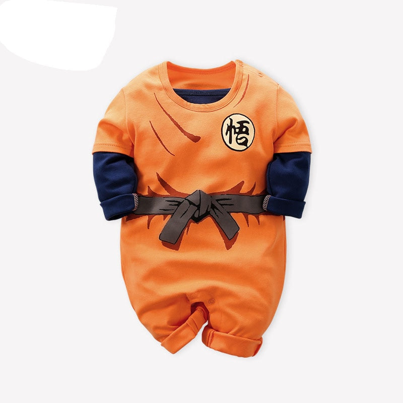 New born Baby Rompers Newborn Baby Boys Clothes Anime Toddler Jumpsuit Bebes For Baby Boy Girl Kids Clothing Halloween Costume - TIKIJTRONICS # 0