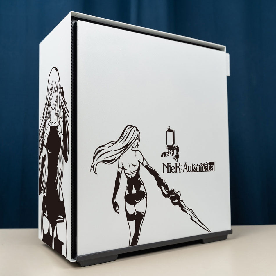 NieR:Automata ATX Gaming PC Case Stickers Mid Tower Computer Decorative Decal  Anime Removable Waterproof Sticker - TIKIJTRONICS 0 SPECIFICATIONSis_customized: NoType: Glass FilmsOrigin: Mainland ChinaModel Number: JX-40Material: PVCFunction: DecorativeFeature: Self-AdhesiveBrand Name: NoEnName_Null TIKIJTRONICS  (Store description)