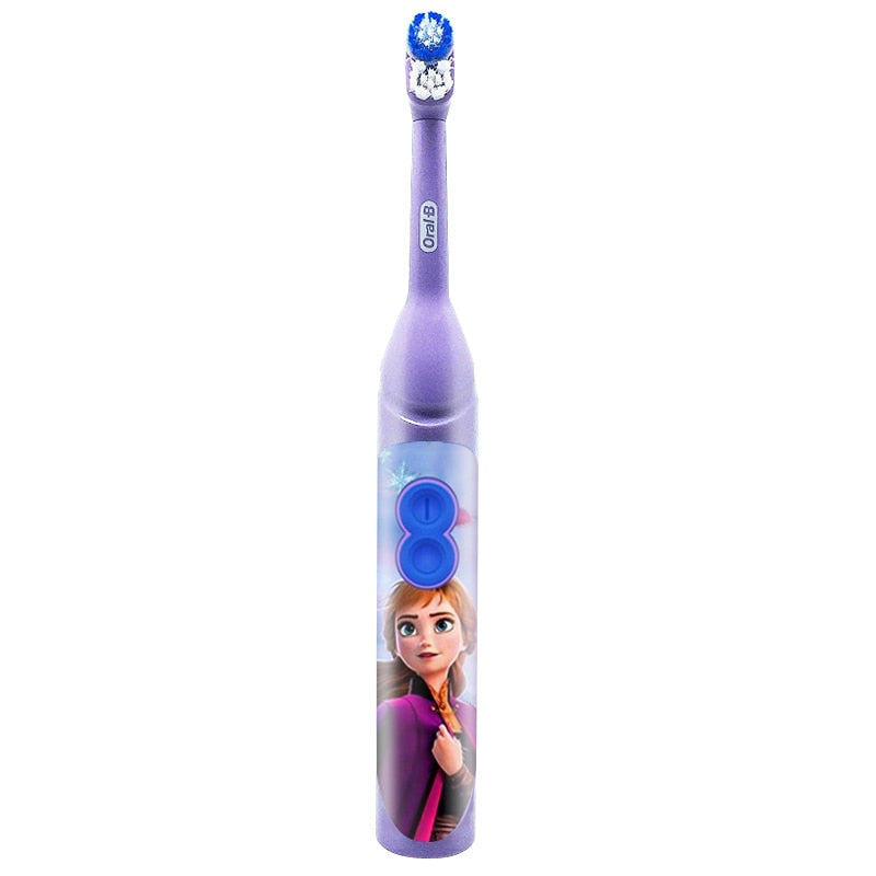 Oral B Electric Toothbrush Kids Rotation Vitality Cartoon Soft  Bristles Battery Powered Tooth Brush for Children Oral Gum Care - TIKIJTRONICS # 0