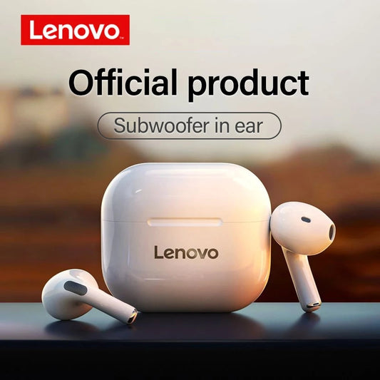 Original Lenovo LP40 wireless headphones TWS Bluetooth Earphones Touch Control Sport Headset Stereo Earbuds For Phone Android - TIKIJTRONICS # 0