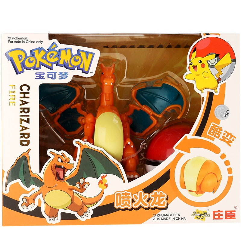 Original POKEMON Toy Pocket Monster Lunala Pikachu Solgaleo Charizard Action Figure Model Anime One Piece Toy For Kids Gift - TIKIJTRONICS # 0