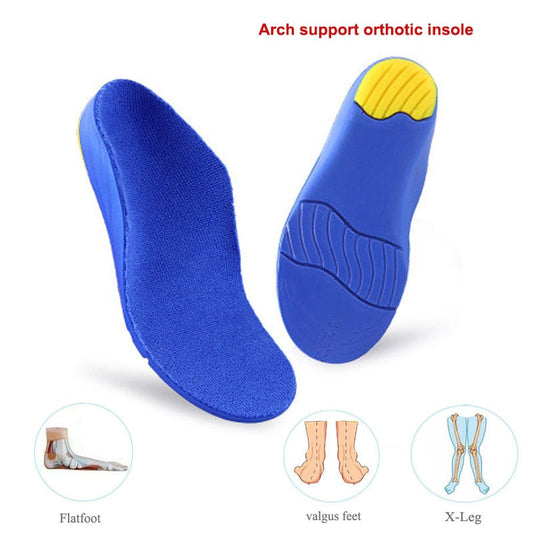 Ortoluckland Orthotic Insoles Children Corrective Flatfoot Soft Arch Support Pads For Kid Boys' Walking Shoes Toddler Sneakers - Premium 0 from TIKIJTRONICS - Just $6.26! Shop now at TIKIJTRONICS