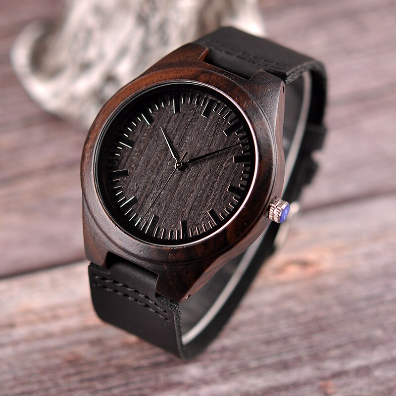 Personalized Engraved Wooden Watches Gifts For Dad,,Mom, friends, Birthday,Anniversary Day,Groomsman Gift - Premium 0 from TIKIJTRONICS - Just $25.19! Shop now at TIKIJTRONICS