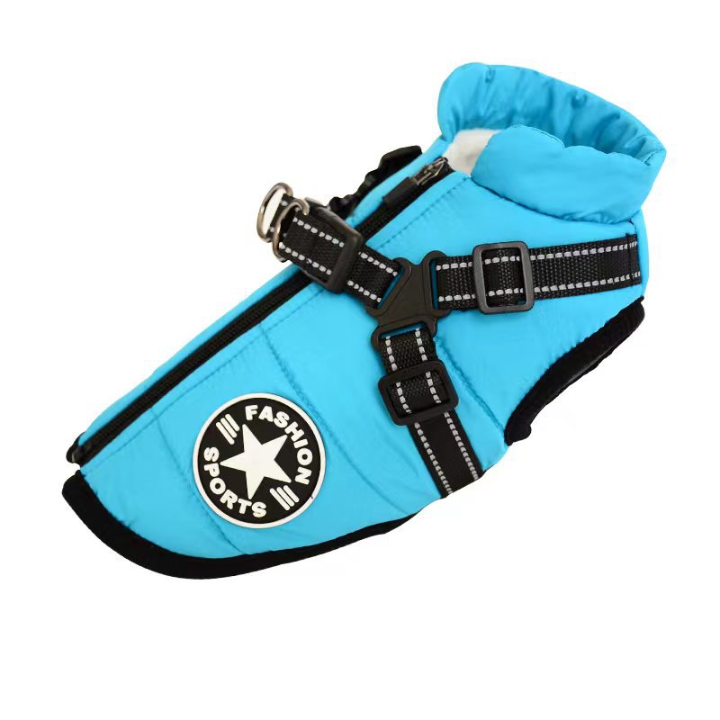 Pet Harness Vest Clothes Puppy Clothing Waterproof Dog Jacket Winter Warm Pet Clothes For Small Dogs Shih Tzu Chihuahua Pug Coat - TIKIJTRONICS # 0