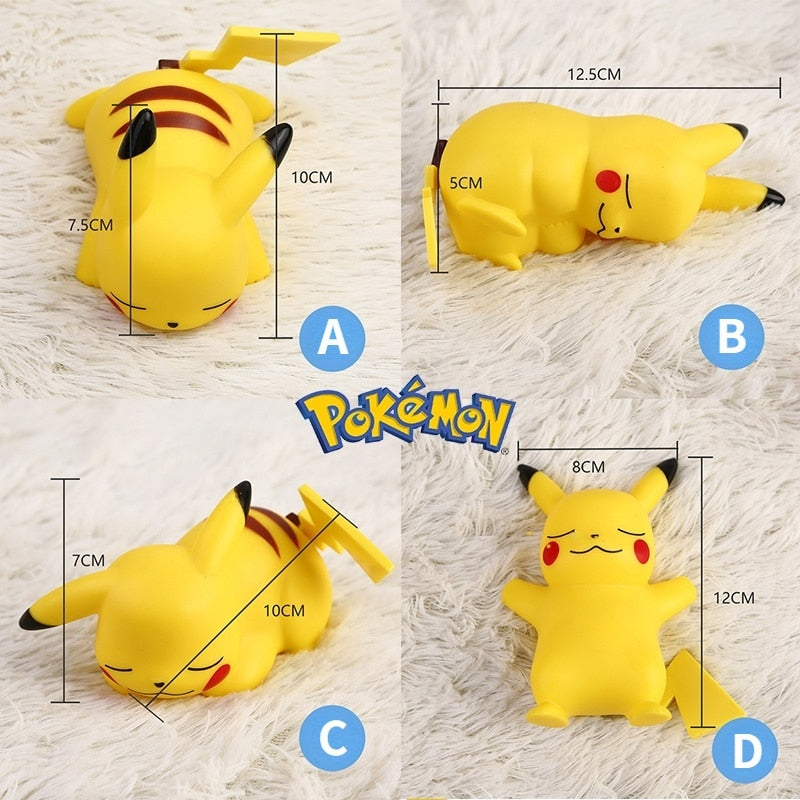 Pokémon Pikachu Night Light Pokemon Cute Anime Figures Pikachu Soft Light Bedroom Bedside LED Light Room Decoration Toys Gifts - Premium 0 from TIKIJTRONICS - Just $3.87! Shop now at TIKIJTRONICS