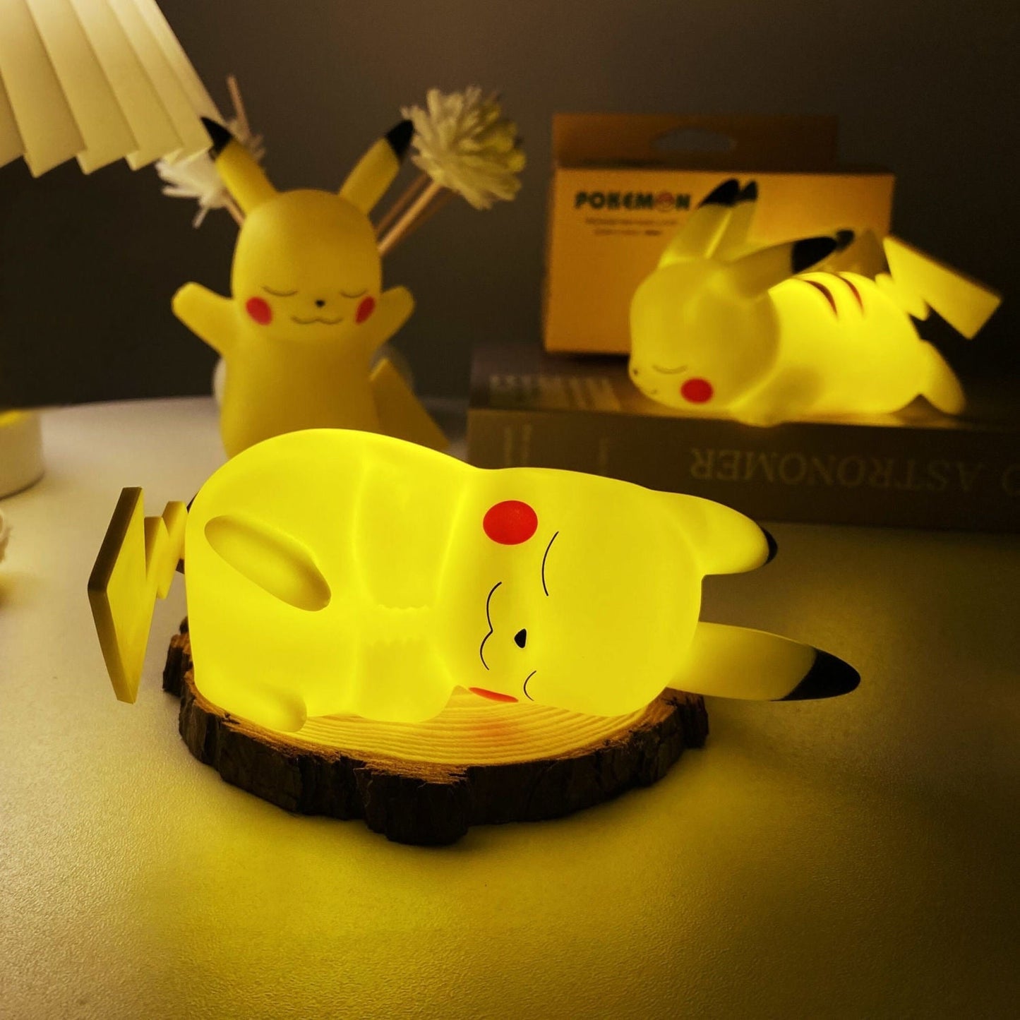 Pokemon Led Night Light Lamp Pikachu Cute Anime Soft Light Kids Bedroom Bedside Room Decoration Toys Gift - TIKIJTRONICS # 0