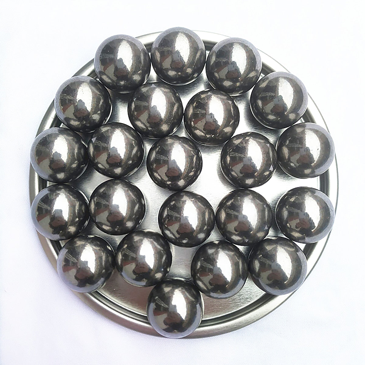 Q235 Solid Iron Ball Smooth Non-quenched Iron Beads Dia 7/7.5/8/8.5/9/9.5/10/11/12/12.7/14/15/16/17/18/19/20/21/22/23/24 - 50mm - TIKIJTRONICS 0 SPECIFICATIONSis_customized: YesOrigin: Mainland ChinaModel Number: Diameter 7mm-50mmMaterial: Q235 carbon steel TIKIJTRONICS  (Store description)