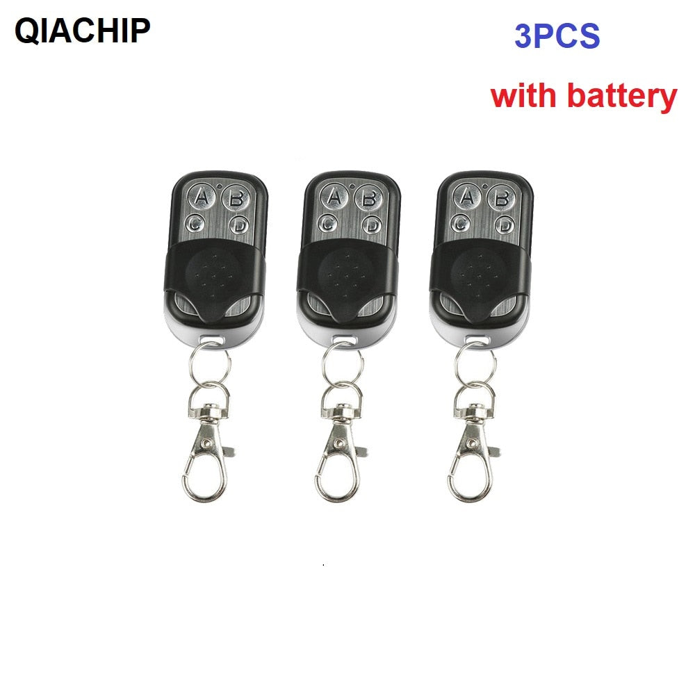 QIACHIP Copy CAME TOP 432NA Duplicator 433.92MHZ Remote Control Universal Garage Door Gate Remote Cloning 433 MHz Transmitter TIKIJTRONICS