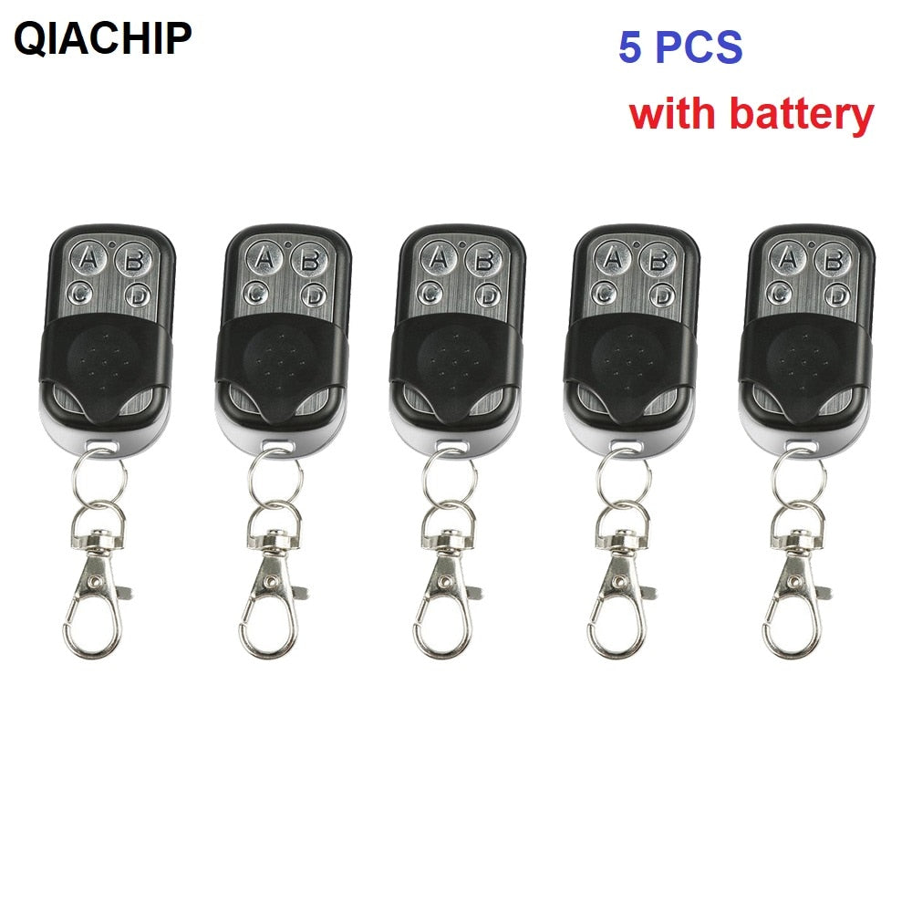 QIACHIP Copy CAME TOP 432NA Duplicator 433.92MHZ Remote Control Universal Garage Door Gate Remote Cloning 433 MHz Transmitter TIKIJTRONICS