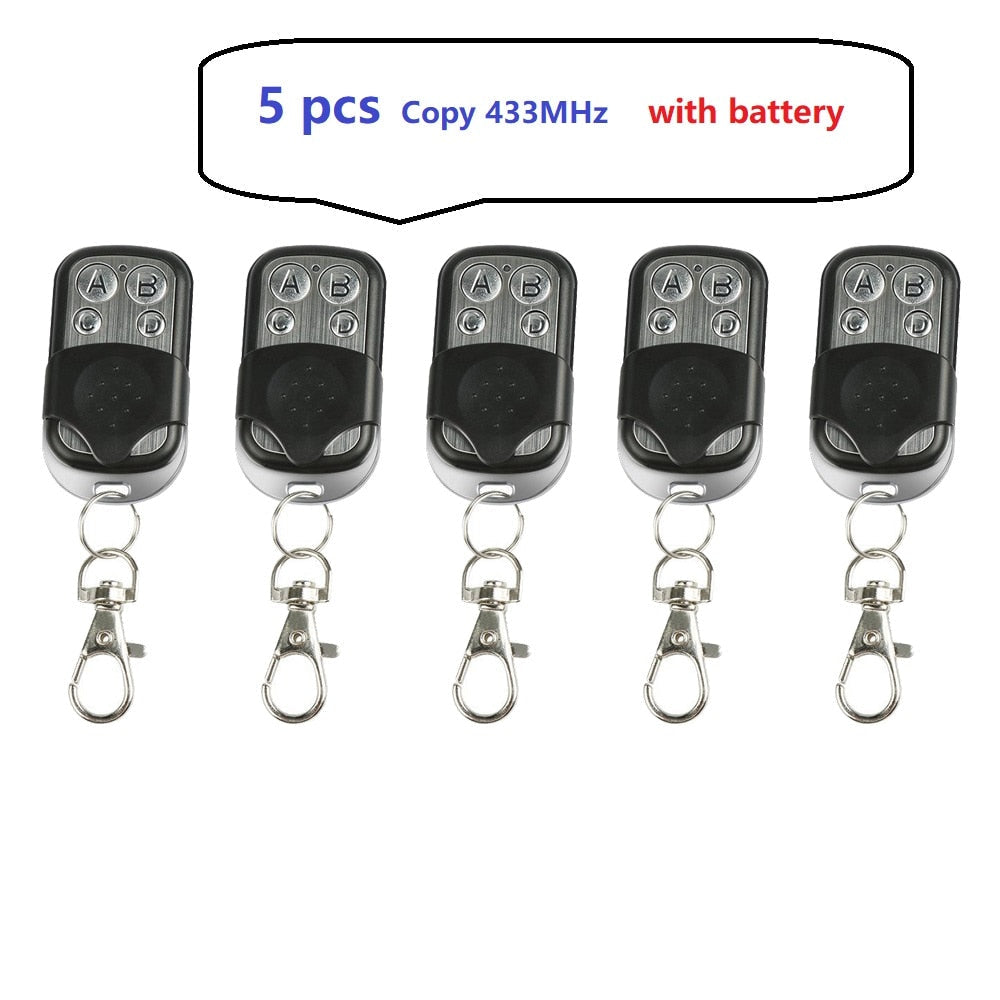 QIACHIP Copy CAME TOP 432NA Duplicator 433.92MHZ Remote Control Universal Garage Door Gate Remote Cloning 433 MHz Transmitter TIKIJTRONICS